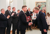 Prezydent Polski wręczył nominacje