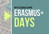 Wydziałowe Erasmus Days od 16 października