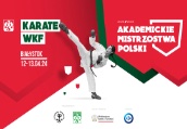 Jesteśmy gospodarzem Akademickich Mistrzostw Polski w Karate WKF 2024