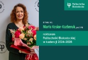 Dr hab. inż. Marta Kosior-Kazberuk, prof. PB rektorem Politechniki Białostockiej w kadencji 2024–2028 