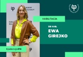 Dr Ewa Girejko uzyskała stopień doktora habilitowanego