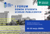 I Forum Domów Studenta w Uczelni 