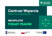 Nieodpłatne porady prawne w Politechnice Białostockiej dla osób ze szczególnymi potrzebami