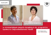 Reprezentacja Uczelni w Zespole Doradczym Ministra ds. Społecznej Odpowiedzialności Nauki  