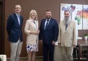 Rektor Kijowskiego Narodowego Uniwersytetu Budownictwa i Architektury w Politechnice Białostockiej