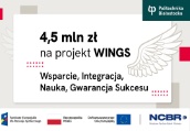 4,5 mln zł na projekt WINGS minimalizujący zjawisko drop-outu 