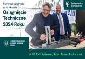 I nagroda w ogólnopolskim konkursie SIMP „Osiągnięcie Techniczne 2024 Roku”  