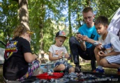 Studenci Politechniki Białostockiej na Retro Pikniku Rodzinnym