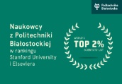 Nasi naukowcy w TOP 2%