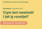 Ciekawe warsztaty psychologiczne – zapisy