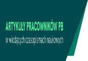 Artykuły naszych pracowników w wiodących pismach naukowych