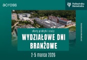 Wydziałowe Dni Branżowe dla studentów