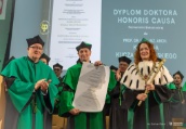 Prof. Konrad Kucza-Kuczyński Doktorem Honoris Causa Politechniki Białostockiej 