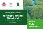 Innowacje w Inżynierii Ekologicznej 