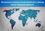 Działania związane z umiędzynarodowieniem 