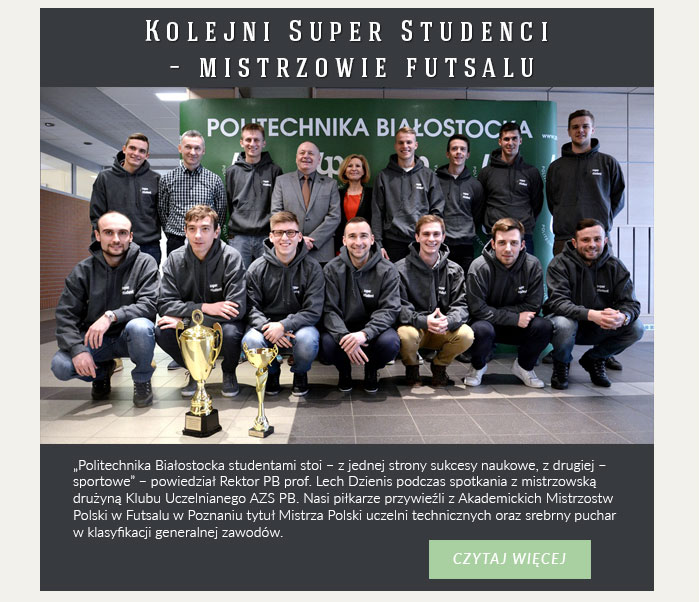 Kolejni Super Studenci – mistrzowie futsalu