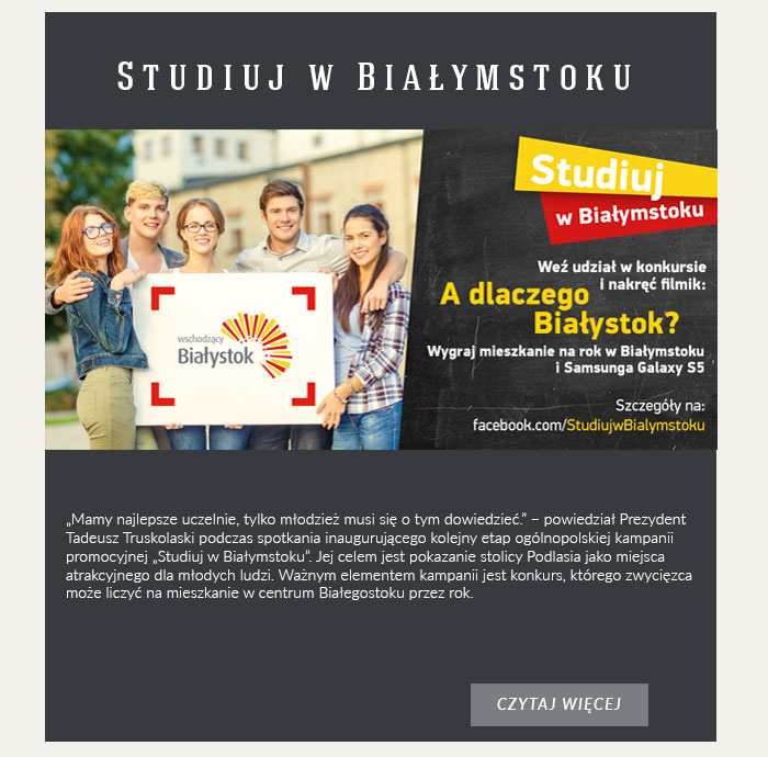 Studiuj w Białymstoku