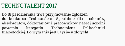 Technotalent 2017