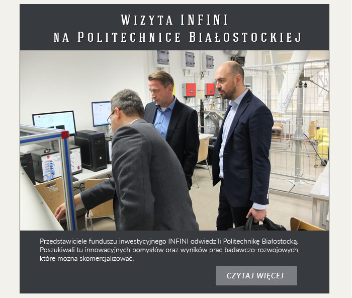 Wizyta INFINI na Politechnice Białostockiej