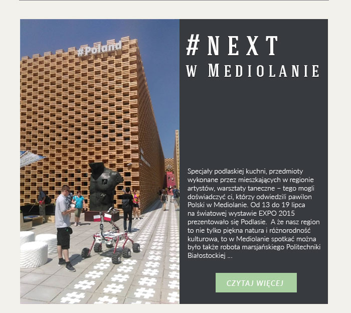 #next w Mediolanie